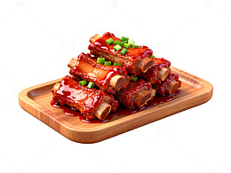 美味红烧排骨美食