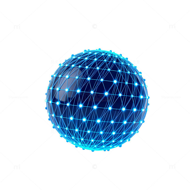 科技感球体网络设计元素