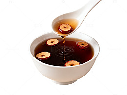 简约风红枣茶饮品设计素材