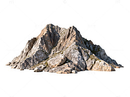 岩石山峰三维模型