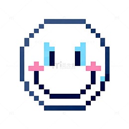 像素风可爱表情头像设计素材
