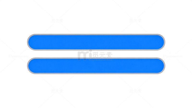 蓝色简约长条图形设计元素