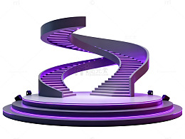 螺旋楼梯3D模型设计图