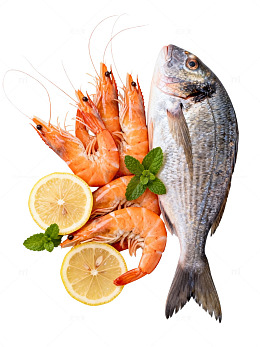 海鲜美食组合图
