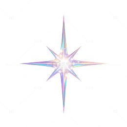 星光璀璨绚丽效果图形素材