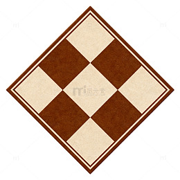 棋盘格地毯设计图样