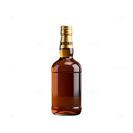 威士忌酒瓶静物