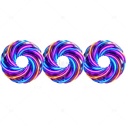 彩虹色弹力圈运动器材