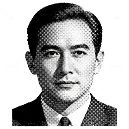 正式男士黑白肖像照