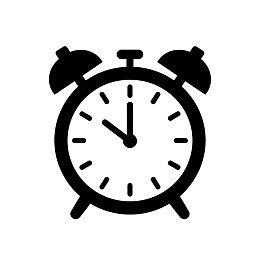 经典双铃闹钟图标图片