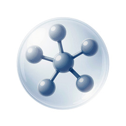 分子结构模型示意图图片