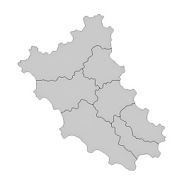 灰色区域划分地图图片