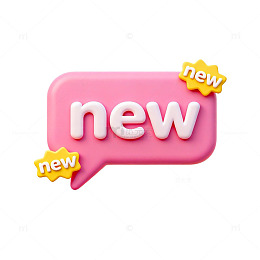 粉嫩气泡new标识设计元素