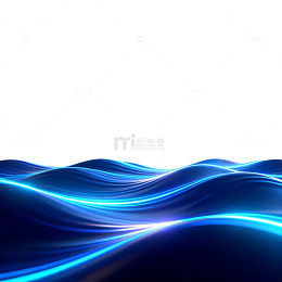 科技蓝色波纹矢量背景