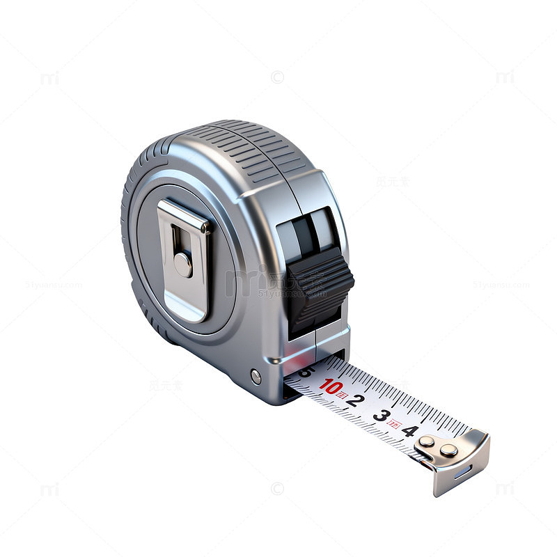 金属质感卷尺设计图