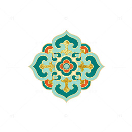 传统花纹图案装饰素材