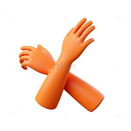 3D手臂互动模型素材
