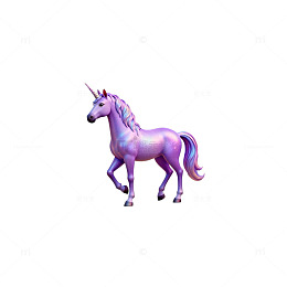 梦幻独角兽星光光环图案
