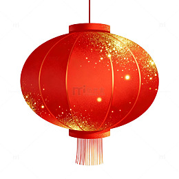 中国风红色灯笼节日装饰素材