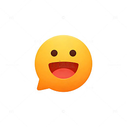 卡通笑脸表情图标