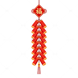 中国结福字装饰素材