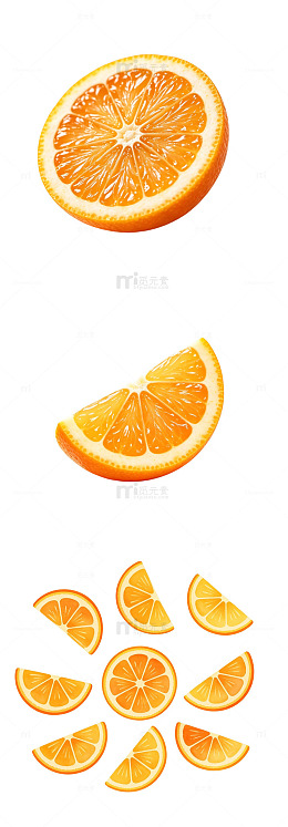 瓜果切片迷你件
