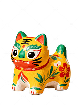 卡通风2023年招财猫装饰设计素材