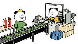 沙雕头表情包画风流水线打工