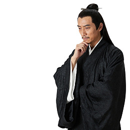 古代文人沉思形象图片
