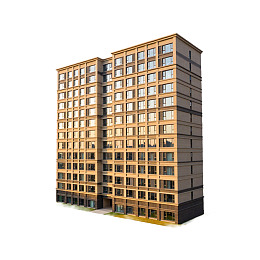 现代高层住宅楼外观设计