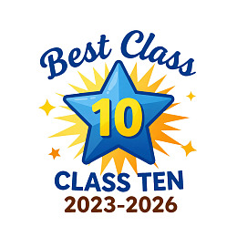 Class Ten Best Class徽章设计