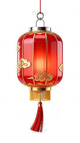 写实风中国传统灯笼设计素材