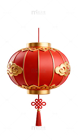 国风新年红灯笼矢量设计素材