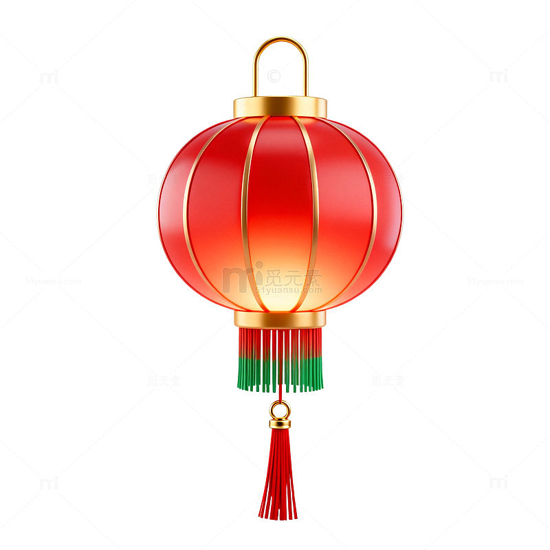 矢量风春节红灯笼设计素材