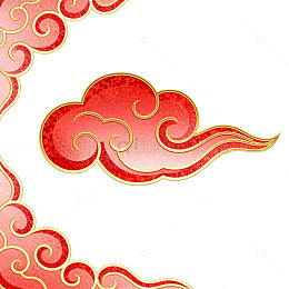 国风古典祥云纹样设计素材