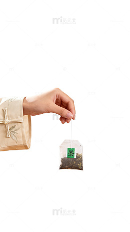 国风茶文化手提茶包设计素材