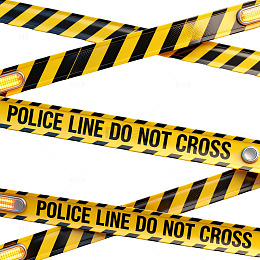 矢量风警戒线警示带设计素材