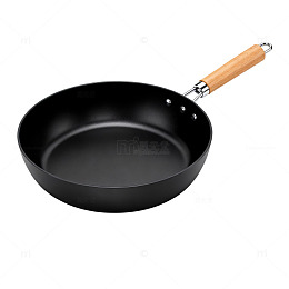 简约风黑色平底锅产品素材