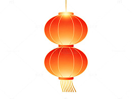 矢量风春节灯笼设计素材