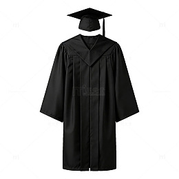 简约风毕业典礼，学士服设计素材