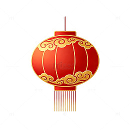 矢量风春节红灯笼设计素材