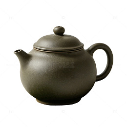 素雅风紫砂茶壶静物摄影素材