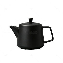极简风黑色茶壶产品摄影素材