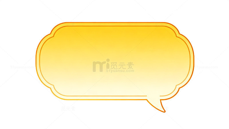 金色渐变对话框矢量设计素材