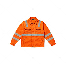 简约风高可见度工作服设计素材