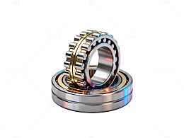 3D渲染工业轴承机械设计素材