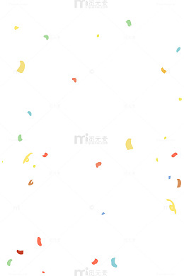 简约风彩色纸屑飘落背景设计素材