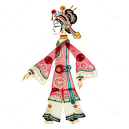 京剧人物传统服饰设计素材