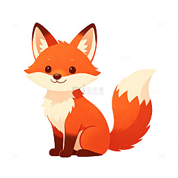 狐狸插画设计素材