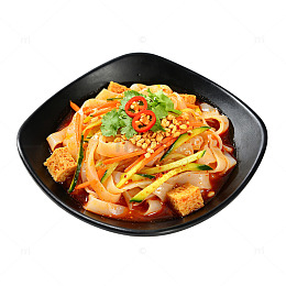 酸辣粉美食摄影素材